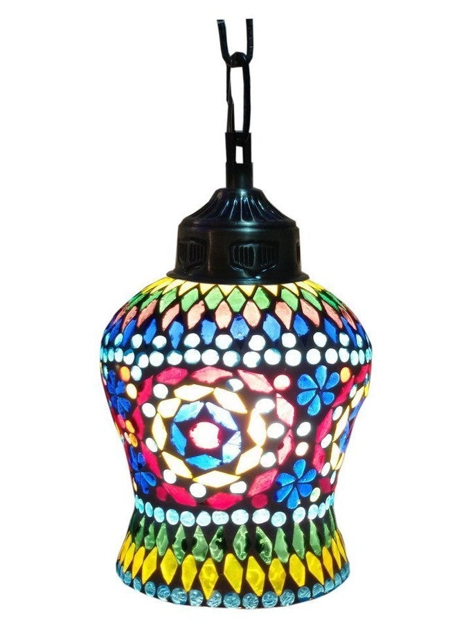 Weldecor Antiqua Brasso Diamond Shaped Hanging Multicolor B...